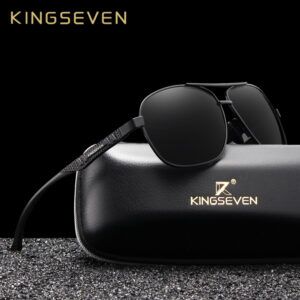 KINGSEVEN Машки поларизирани очила за сонце UV400 Al-Mg 7188